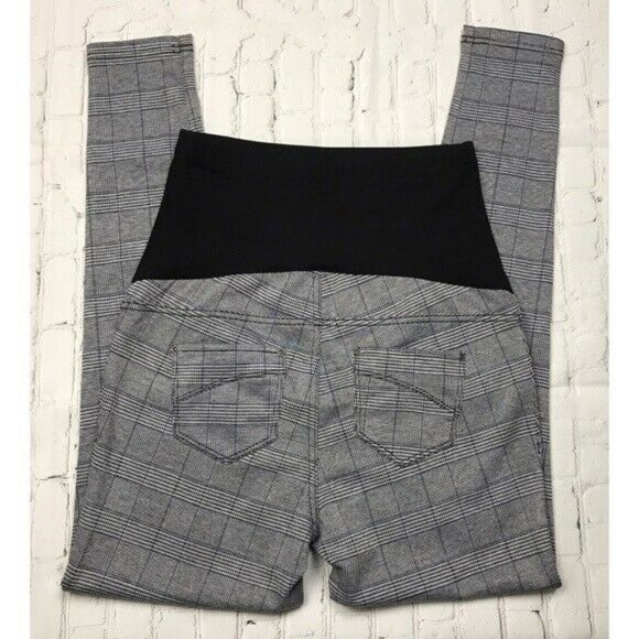 Time and Tru Maternity Multi color Plaid pants. - Picture 2 of 6